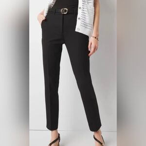 White House Black Market Black Ankle Pants